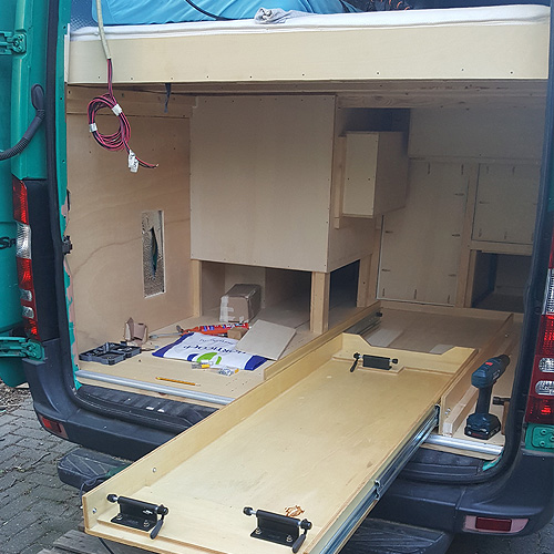 Bed Van Conversion