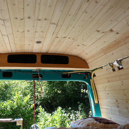 Lightweight Cladding Van Conversion